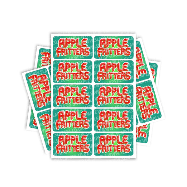Apple Fritters Rectangle / Pre-Roll Labels - SLAPSTA