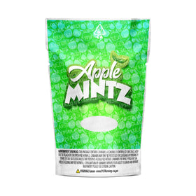 Sachets Mylar Apple Mints pré-étiquetés