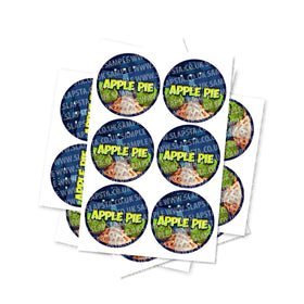 Apple Pie Circular Stickers