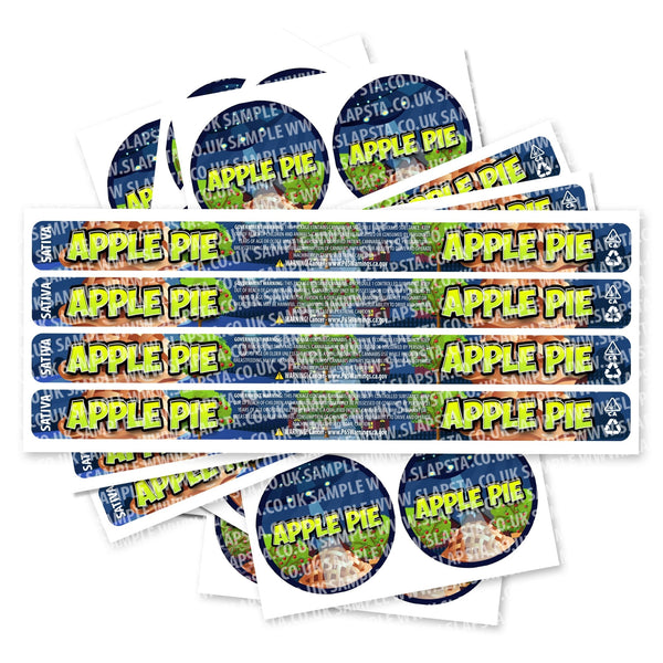 Apple Pie Pressitin Strain Labels - SLAPSTA