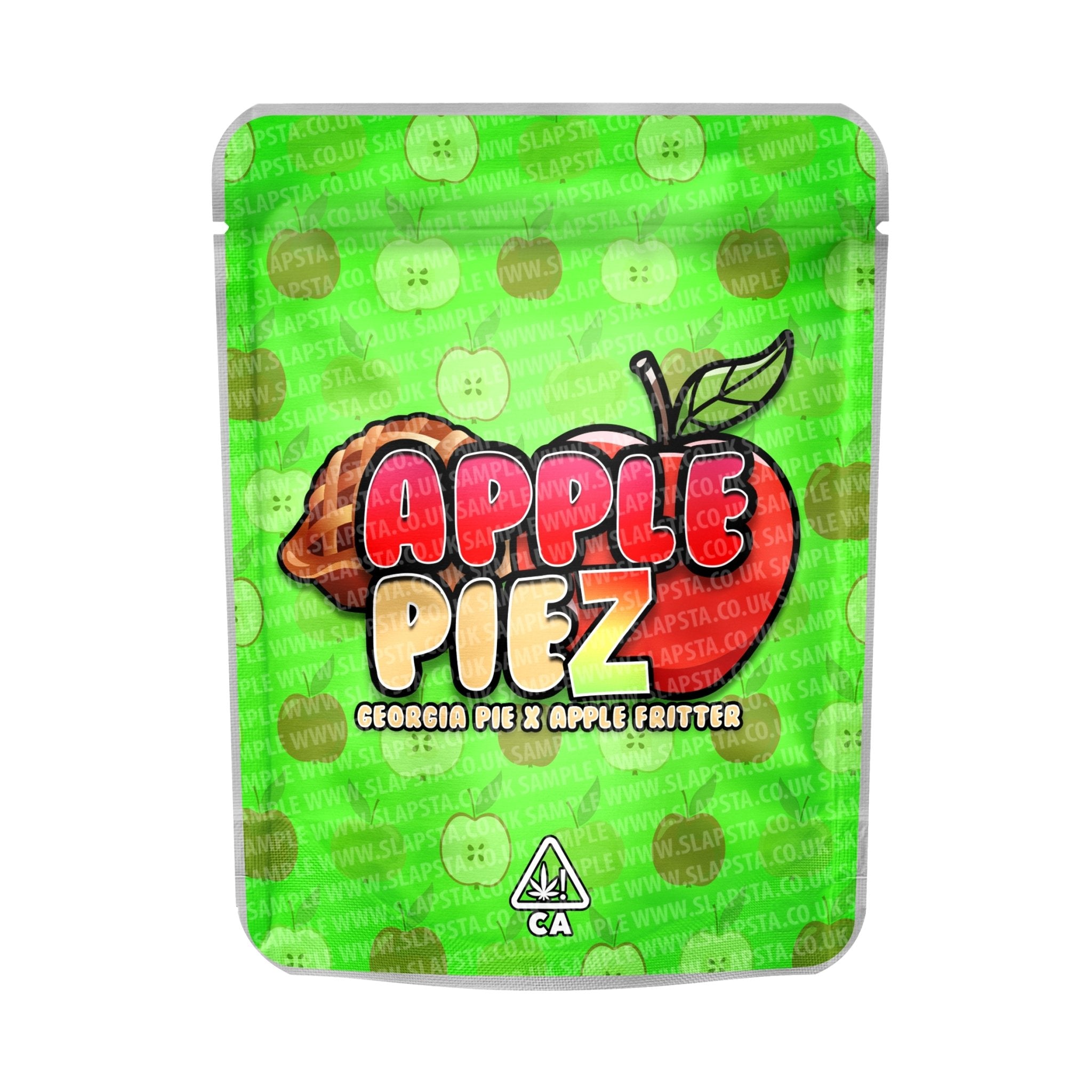 Apple Fritter Mylar Bags - Labelled or Unlabelled - Strain Labels