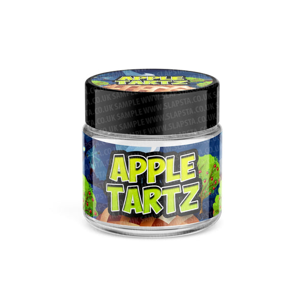 Apple Tartz Glass Jars Pre-Labeled - SLAPSTA