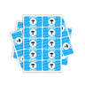 Atomic Bomb Rectangle / Pre-Roll Labels - Pre-Roll (10.16cm x 6.7cm) / 10