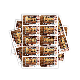 Bakers Delight Rectangle / Pre-Roll Labels