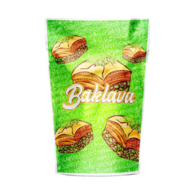 Sachets Mylar pour Baklava pré-étiquetés