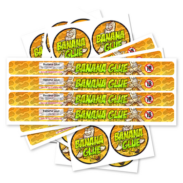 Banana Glue Pre - Labeled 3.5g Self - Seal Tins - 60pcs