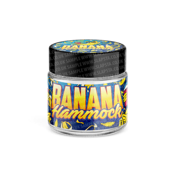 Banana Hammock Glass Jars Pre-Labeled - SLAPSTA