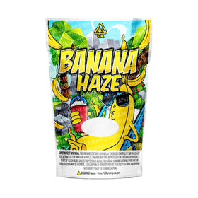 Sachets Mylar Banana Haze pré-étiquetés