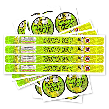 Banana Kush Pre - Labeled 3.5g Self - Seal Tins - 60pcs