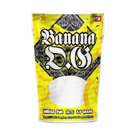 Sachets Mylar Banana OG pré-étiquetés