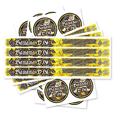 Banana OG Pre - Labeled 3.5g Self - Seal Tins - 60pcs