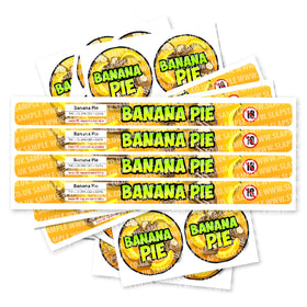 Banana Pie Pressitin Strain Labels