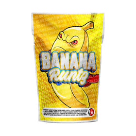 Pochettes Mylar Banana Runtz pré-étiquetées