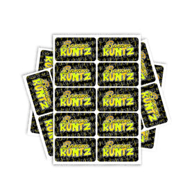 Étiquettes rectangulaires / pré-enroulées Banana Runtz