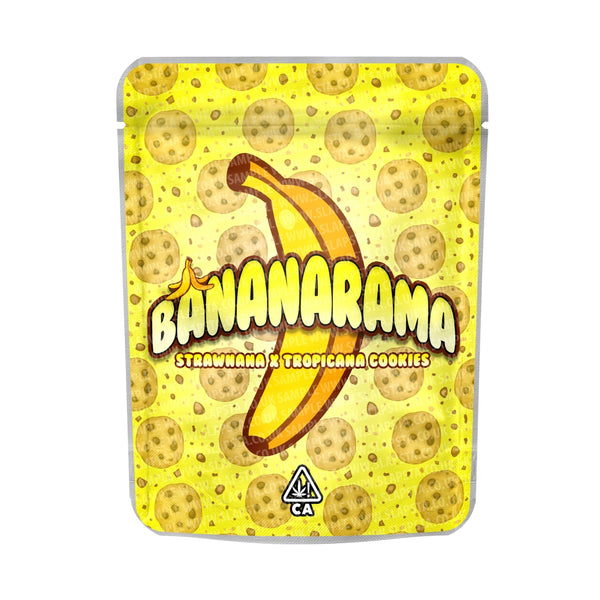 Bananarama Mylar Pouches Pre-Labeled - SLAPSTA