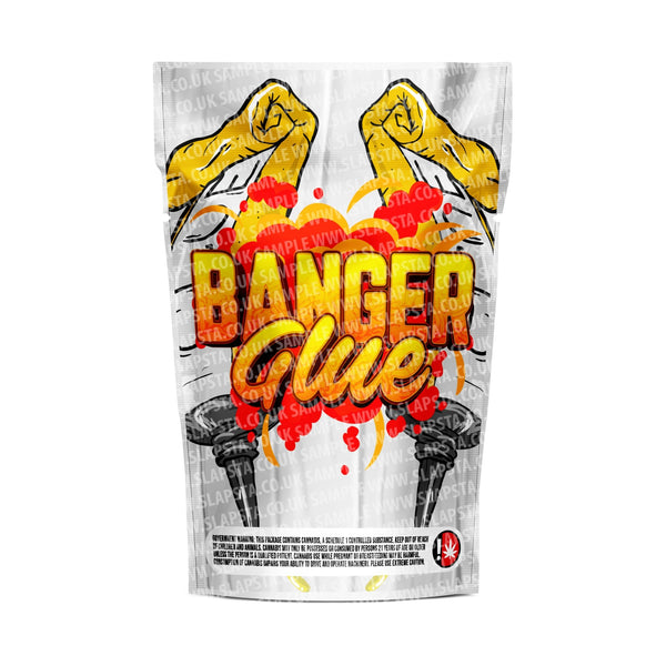 Banger Glue Mylar Pouches Pre-Labeled - SLAPSTA