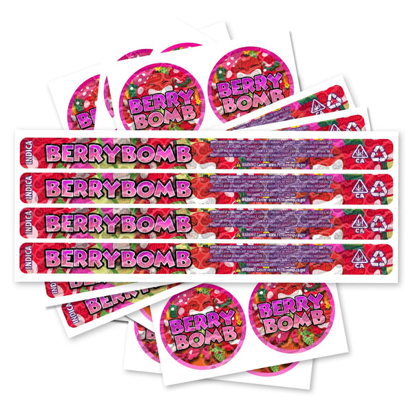 Berry Bomb Pre-Labeled 3.5g Self-Seal Tins - SLAPSTA