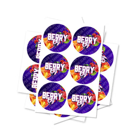 Berry OG Circular Stickers