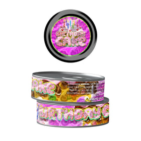 Birthday Cake Pre-Labeled 3.5g Self-Seal Tins