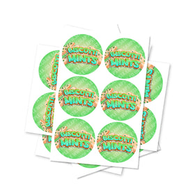 Biscotti Mintz Circular Stickers