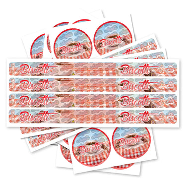 Biscotti Pre - Labeled 3.5g Self - Seal Tins - 60pcs