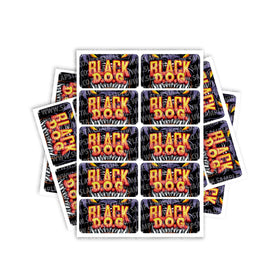 Black Dog Rectangle / Pre-Roll Labels