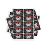 Black Jack Rectangle / Pre-Roll Labels - Pre-Roll (10.16cm x 6.7cm) / 10