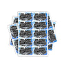 Black Jet Fuel Rectangle / Pre-Roll Labels - Pre-Roll (10.16cm x 6.7cm) / 10