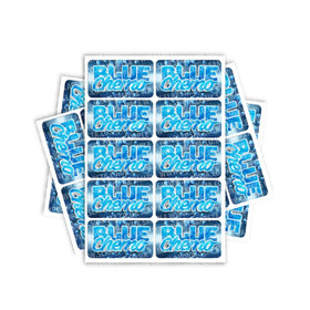 Blue Chemo Rectangle / Pre-Roll Labels