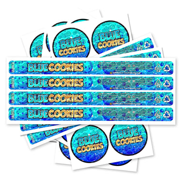 Blue Cookies Pre - Labeled 3.5g Self - Seal Tins - 60pcs