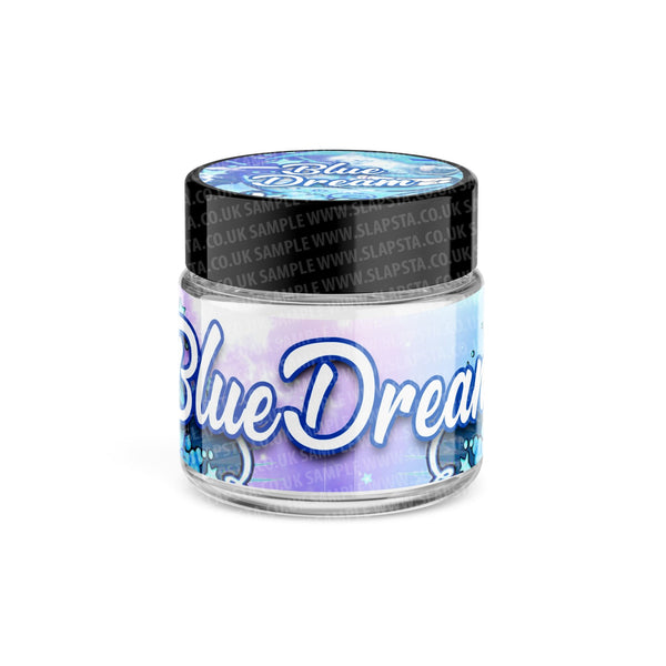 Blue Dream Glass Jars Pre-Labeled - SLAPSTA