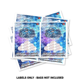Blue Dream Mylar Bag Labels ONLY
