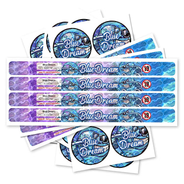 Blue Dream Pre - Labeled 3.5g Self - Seal Tins - 60pcs