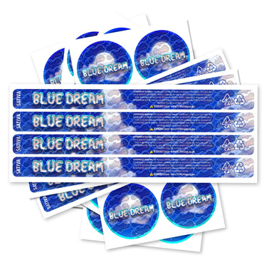 Blue Dream Pre - Labeled 3.5g Self - Seal Tins - 60pcs