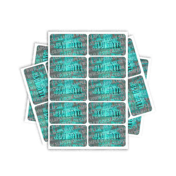 Blue Gotti Rectangle / Pre-Roll Labels - SLAPSTA