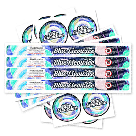Blue Licourice Pressitin Strain Labels