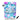 Blue Mojito SFX Mylar Pouches Pre - Labeled - 3.5g (1/8oz)
