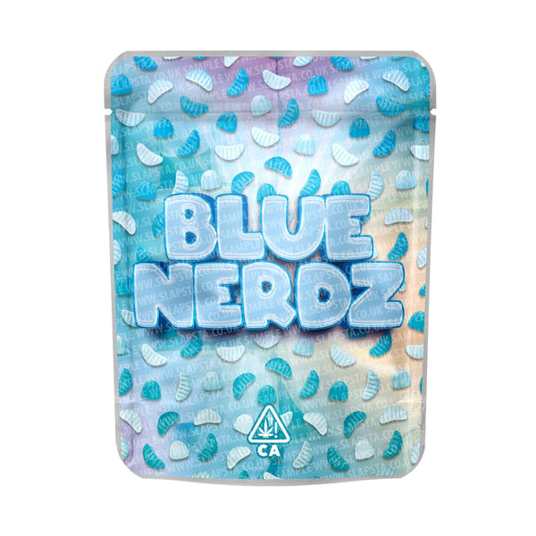 Blue Nerdz Mylar Pouches Pre-Labeled - SLAPSTA