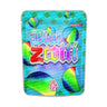 Blue Zcotti Mylar Pouches Pre - Labeled - 3.5g (1/8oz)