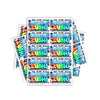 Blue Zushi Rectangle / Pre-Roll Labels - SLAPSTA