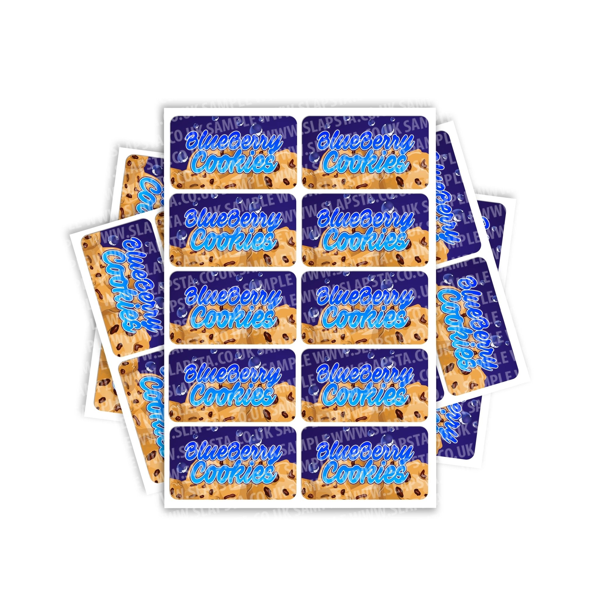 SLAPSTA -Garlic Cookies Rectangle / Pre-Roll Labels