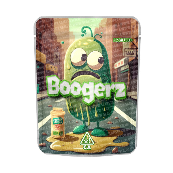 Boogerz Mylar Pouches Pre-Labeled - SLAPSTA