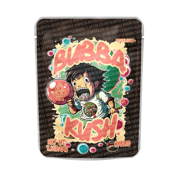 Bubba Kush Mylar Pouches Pre-Labeled - SLAPSTA