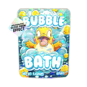 Bubble Bath SFX Mylar Pouches Pre-Labeled