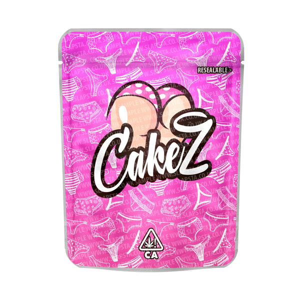 Cakez Mylar Pouches Pre-Labeled - SLAPSTA