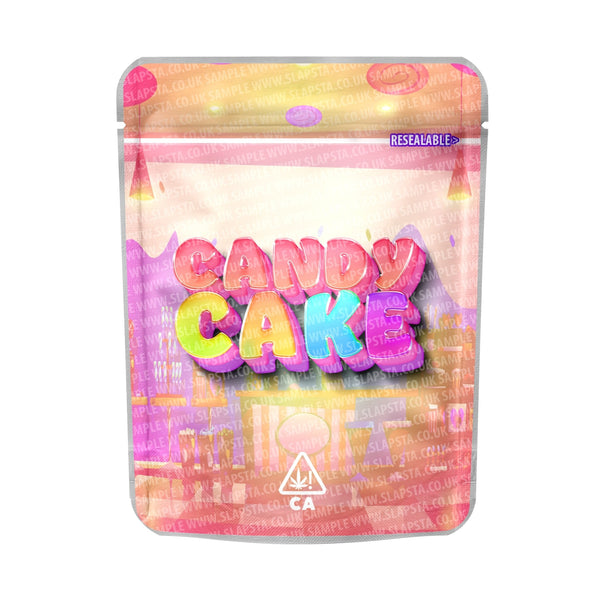 Candy Cake Mylar Pouches Pre-Labeled - SLAPSTA