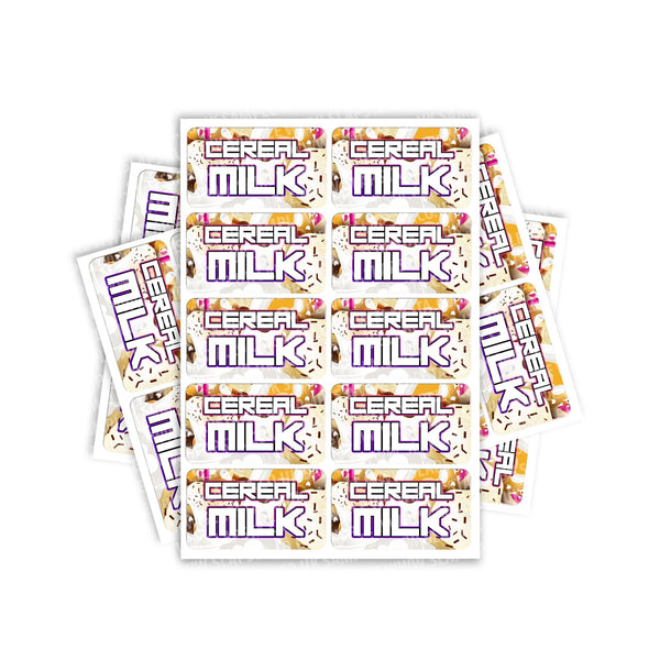 Cereal Milk Rectangle / Pre-Roll Labels - SLAPSTA