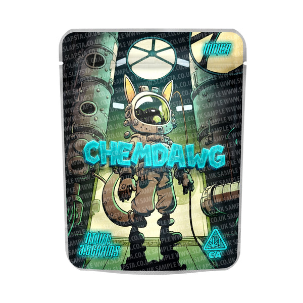 Chemdawg Mylar Pouches Pre-Labeled - SLAPSTA