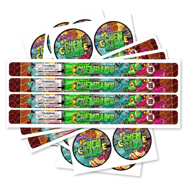 Chemdawg Pre - Labeled 3.5g Self - Seal Tins - 60pcs
