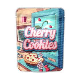 Cherry Cookies Mylar Pouches Pre-Labeled